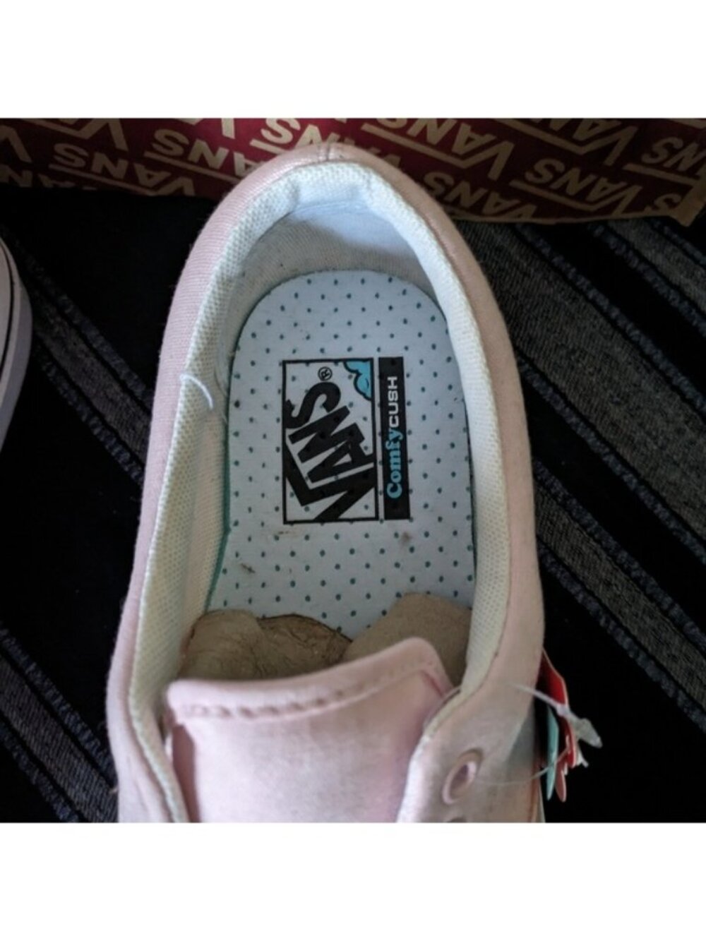 Vans Super ComfyCush Men Size 10 Era Canvas Platform Shoe Blushing Bride 072026 - Picture 4 of 11